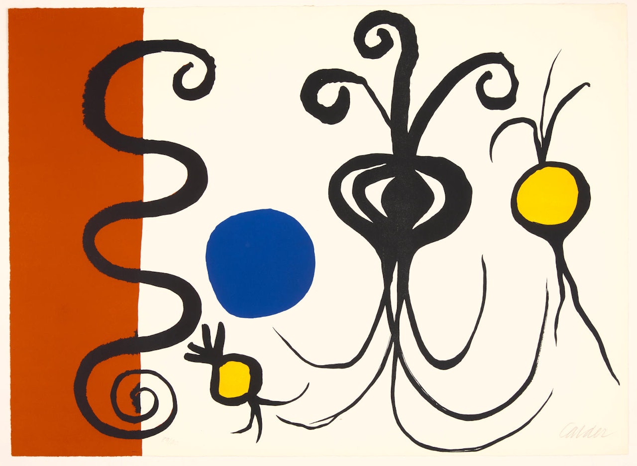 Trois Oignons by Alexander Calder