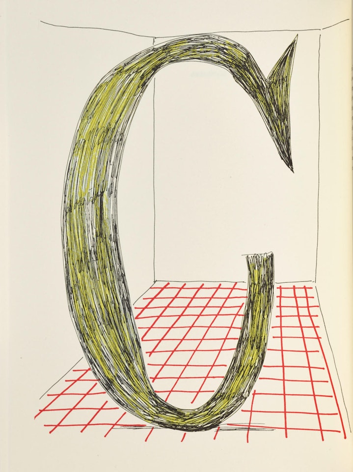 Hockney's Alphabet by David Hockney