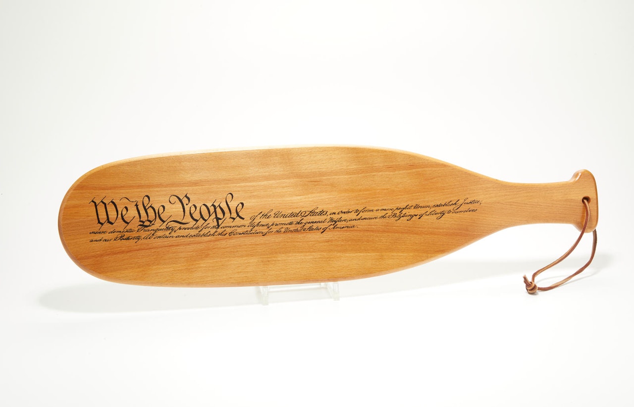 Paddle for Artist's Space by Mike Kelley