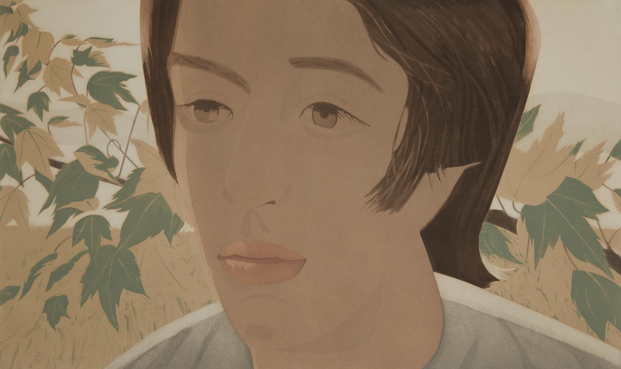 Boy with Branch 2 by Alex Katz