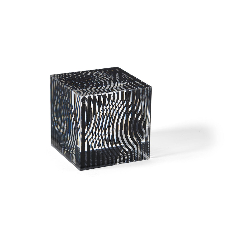 Moire Wave by Victor Vasarely