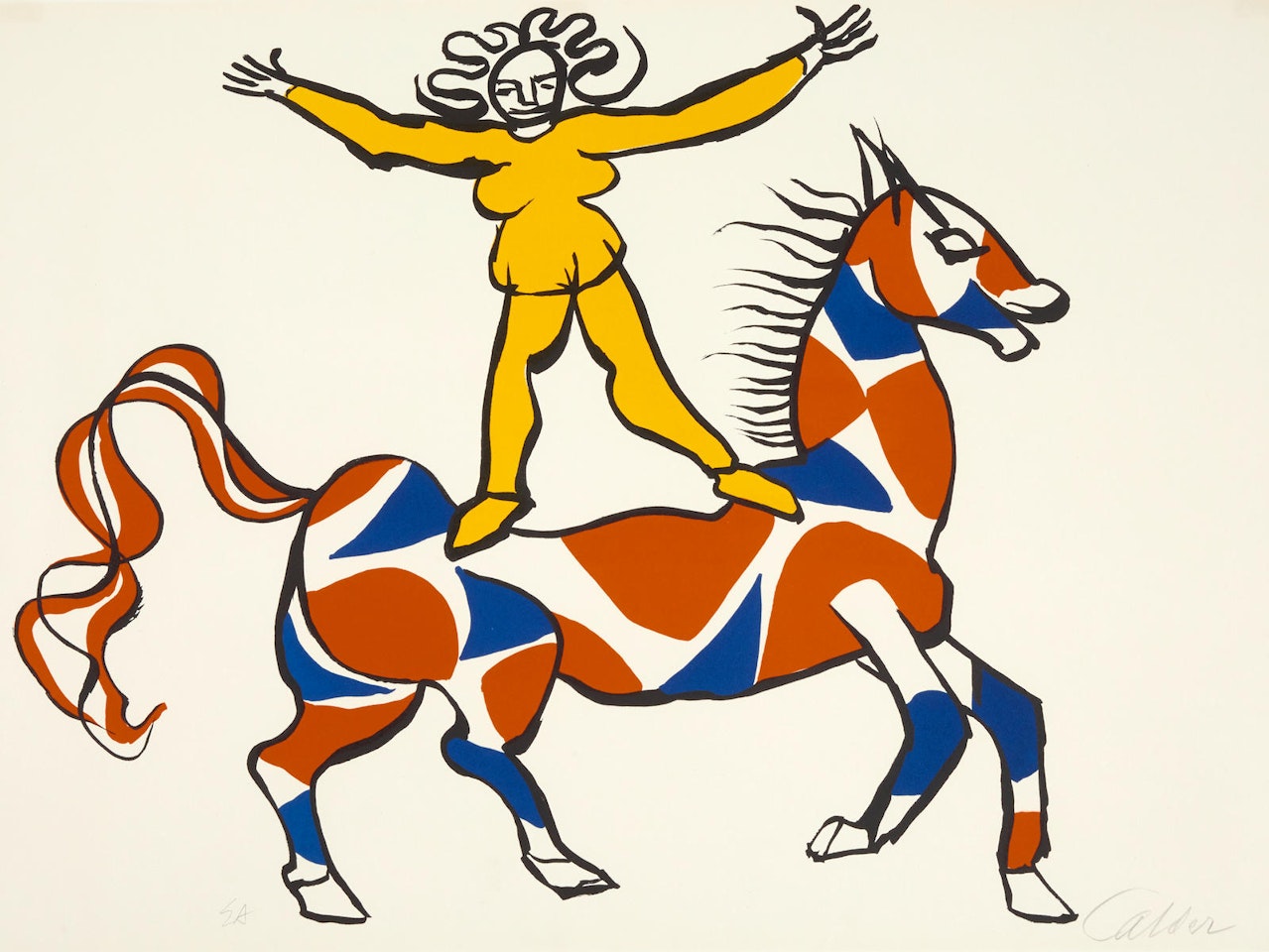 Circus Rider by Alexander Calder