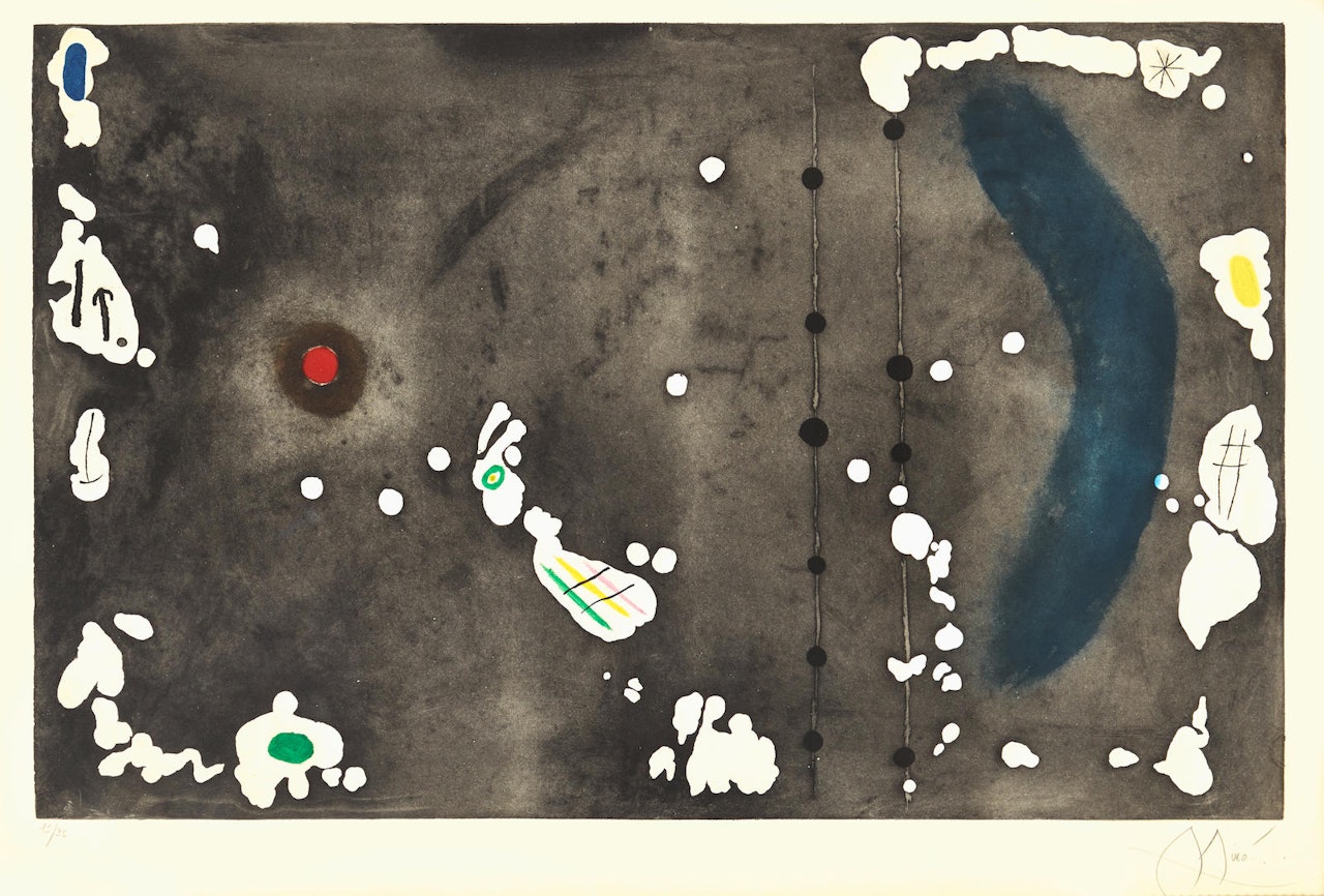 Archipel Sauvage I (D. 527) by Joan Miró