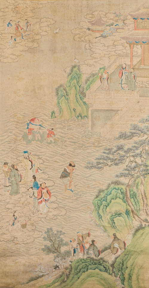 Immortals Gathering by Chinese School