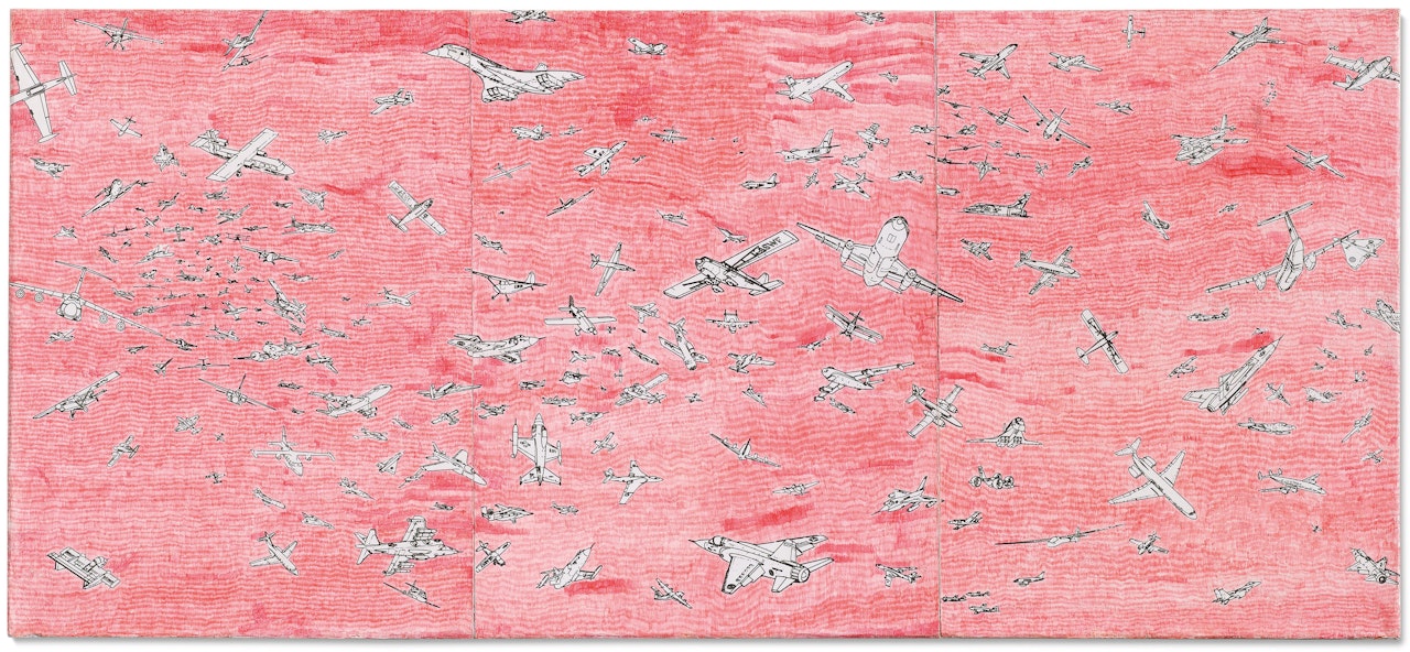 Aerei by Alighiero Boetti