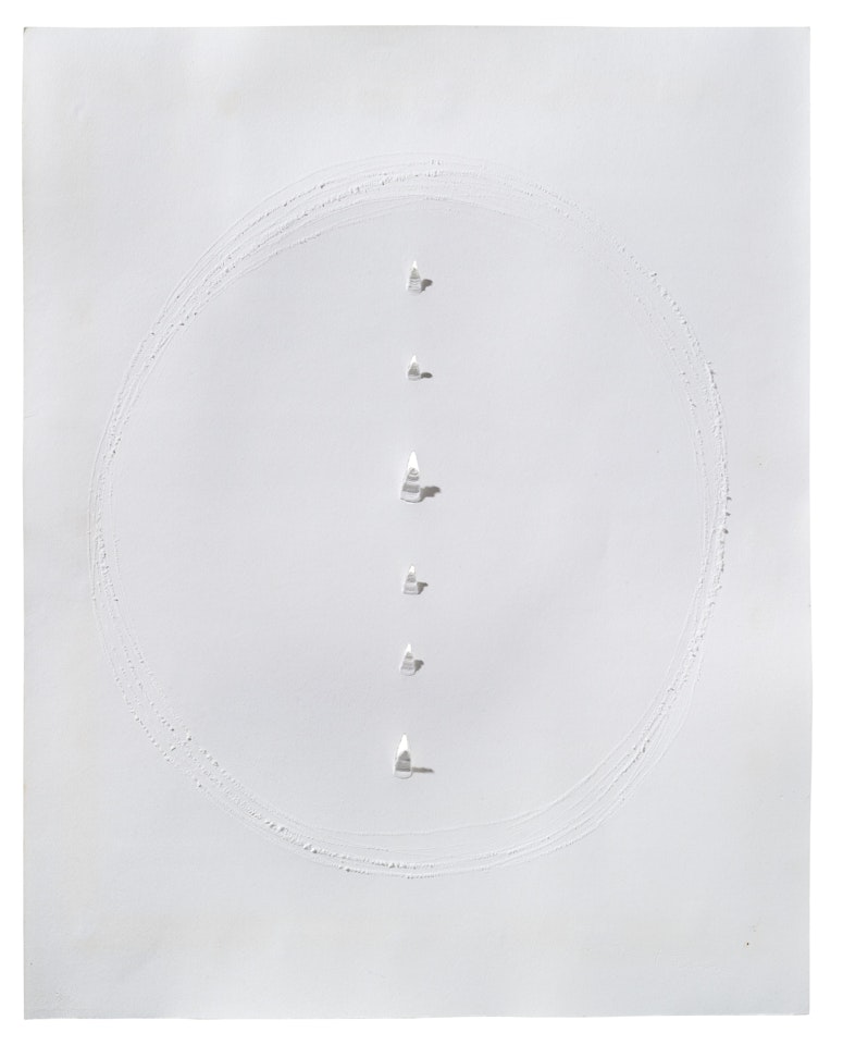 Concetto spaziale by Lucio Fontana