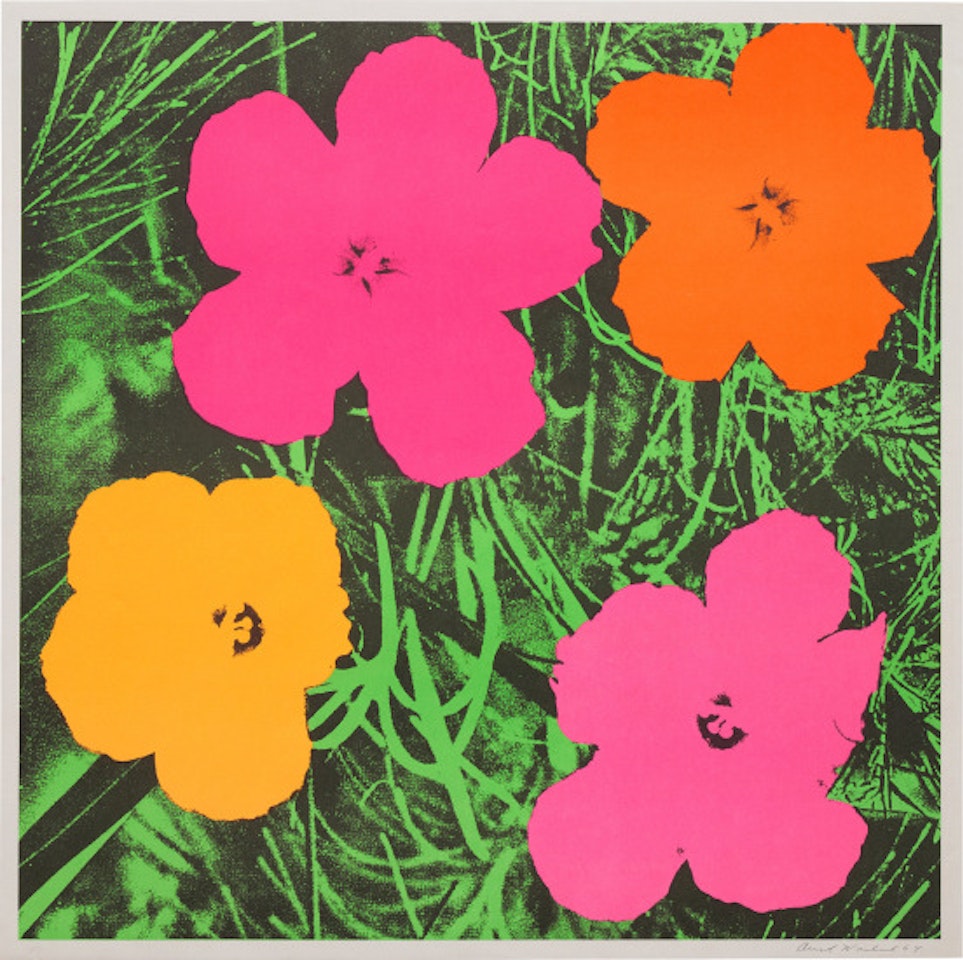 Flowers by Andy Warhol