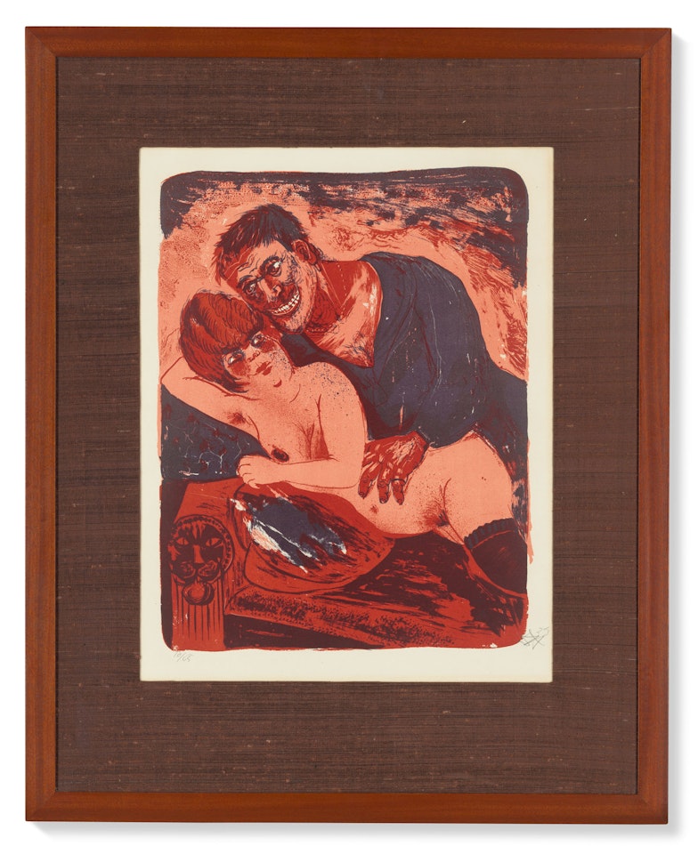 Matrose und Mädchen by Otto Dix