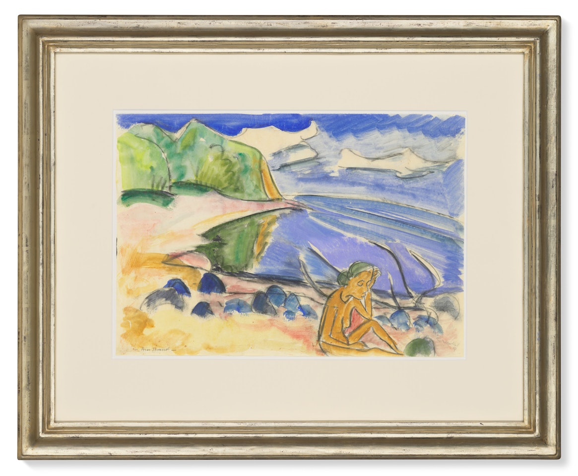 Am Strand by Erich Heckel