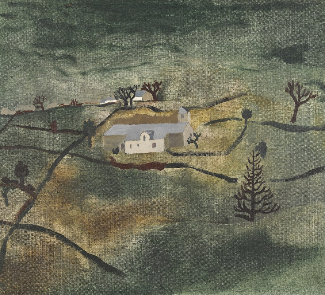 1928 (HARE HILL) by Ben Nicholson, O.M.
