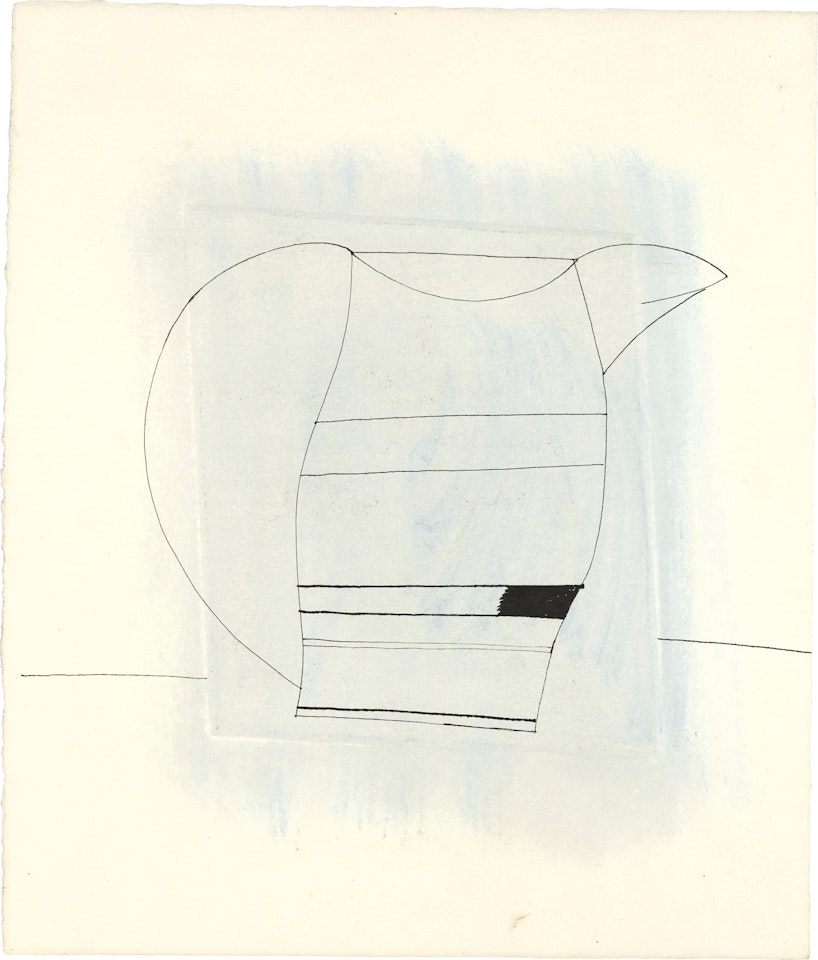 1970 (BLUE JUG) by Ben Nicholson, O.M.