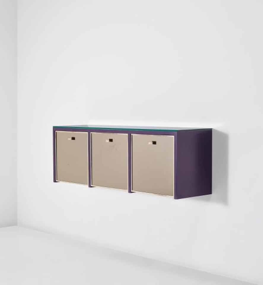Wall-mounted chest of drawers by Gio Ponti