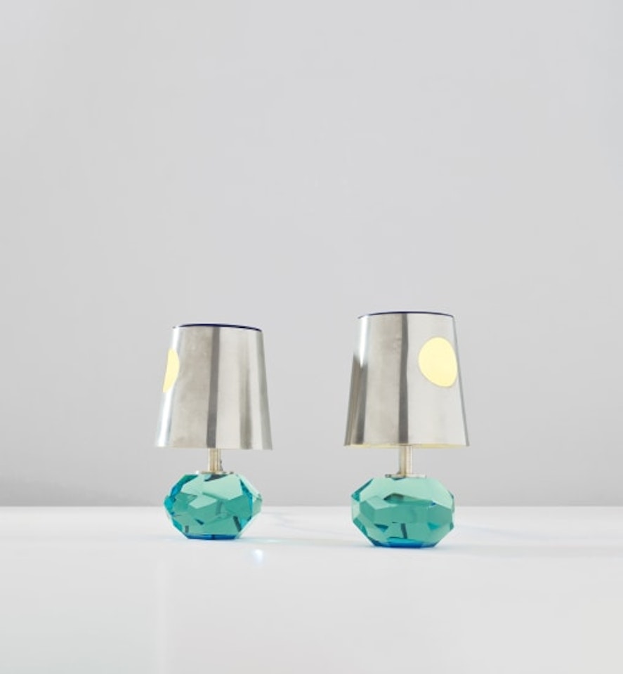 Pair of table lamps, model no. 2228 by Max Ingrand