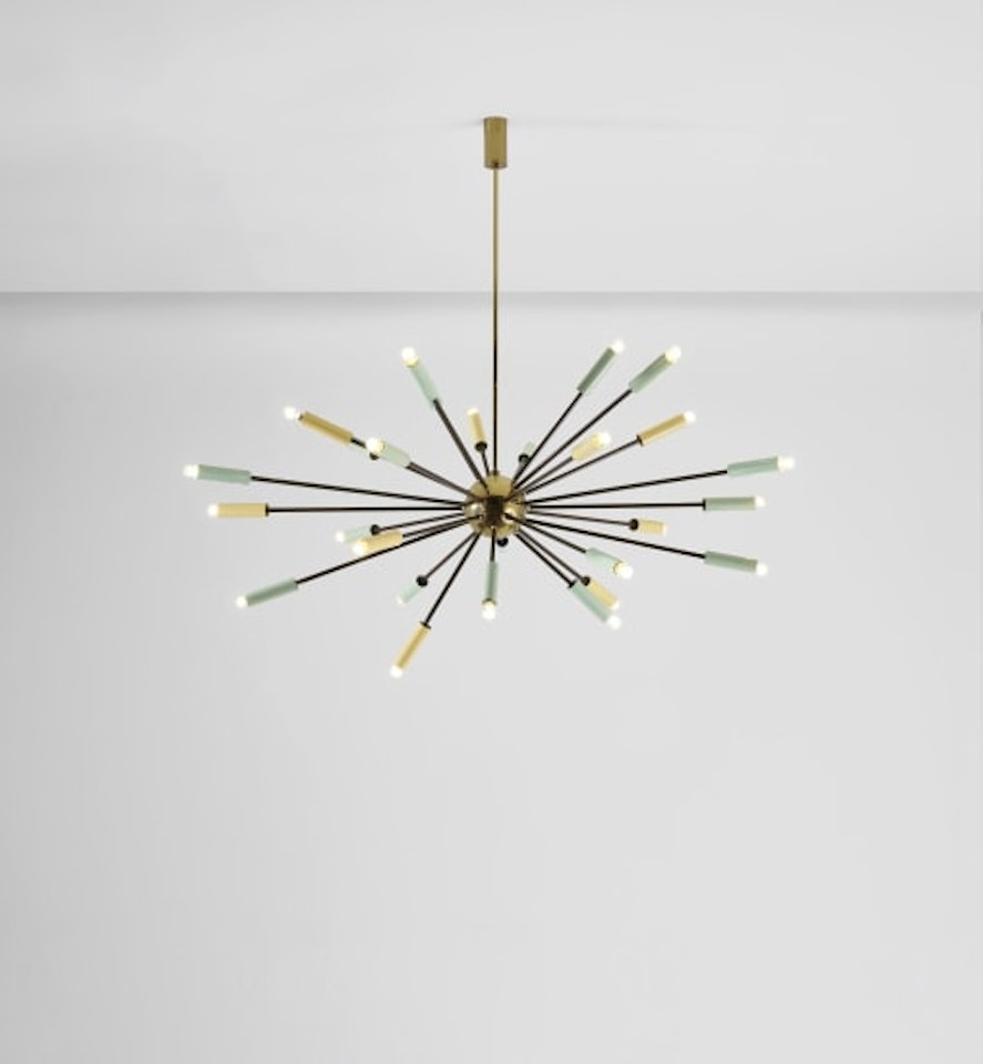 Rare ‘Sputnik’ ceiling light by Stilnovo
