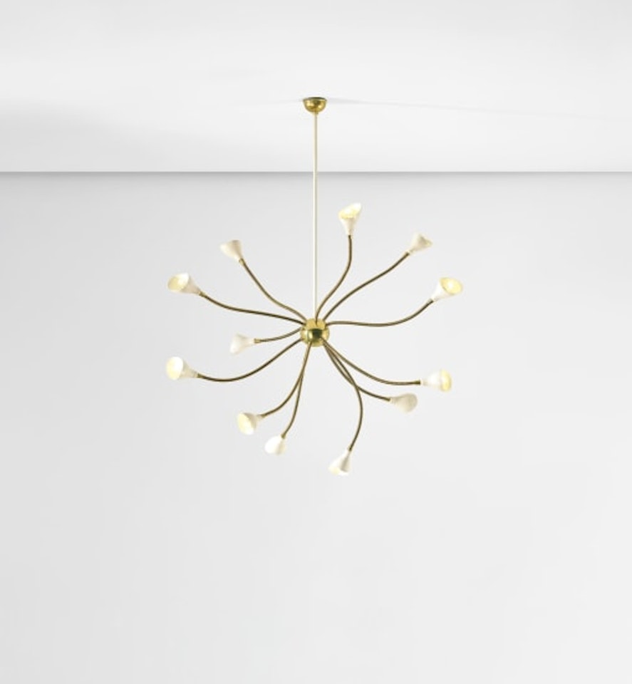 Rare ceiling light, model no. 2036 by Gino Sarfatti