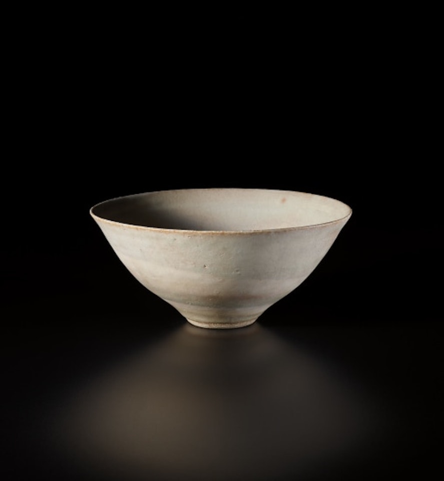 Conical bowl by Lucie Rie