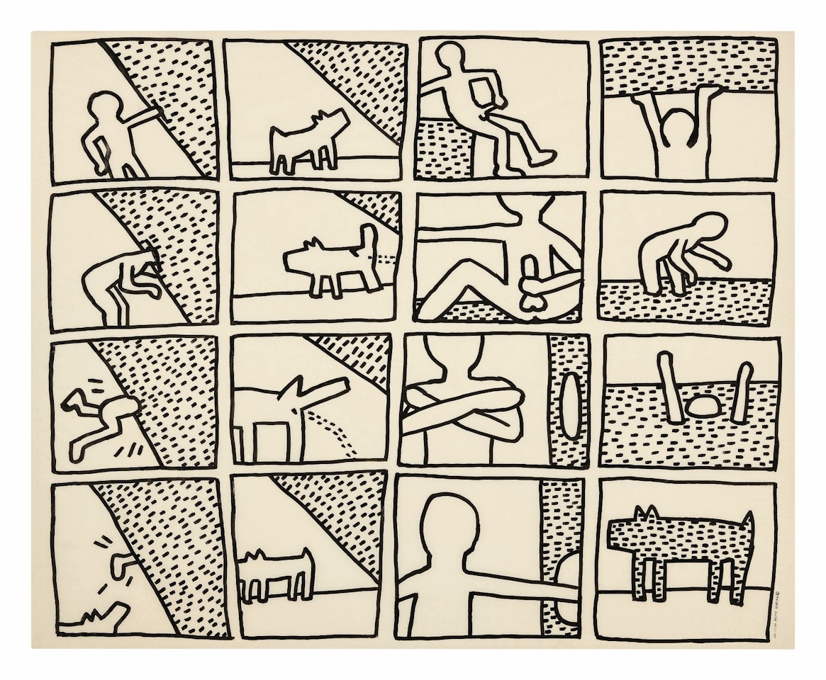 Untitled (January 15 1981) by Keith Haring