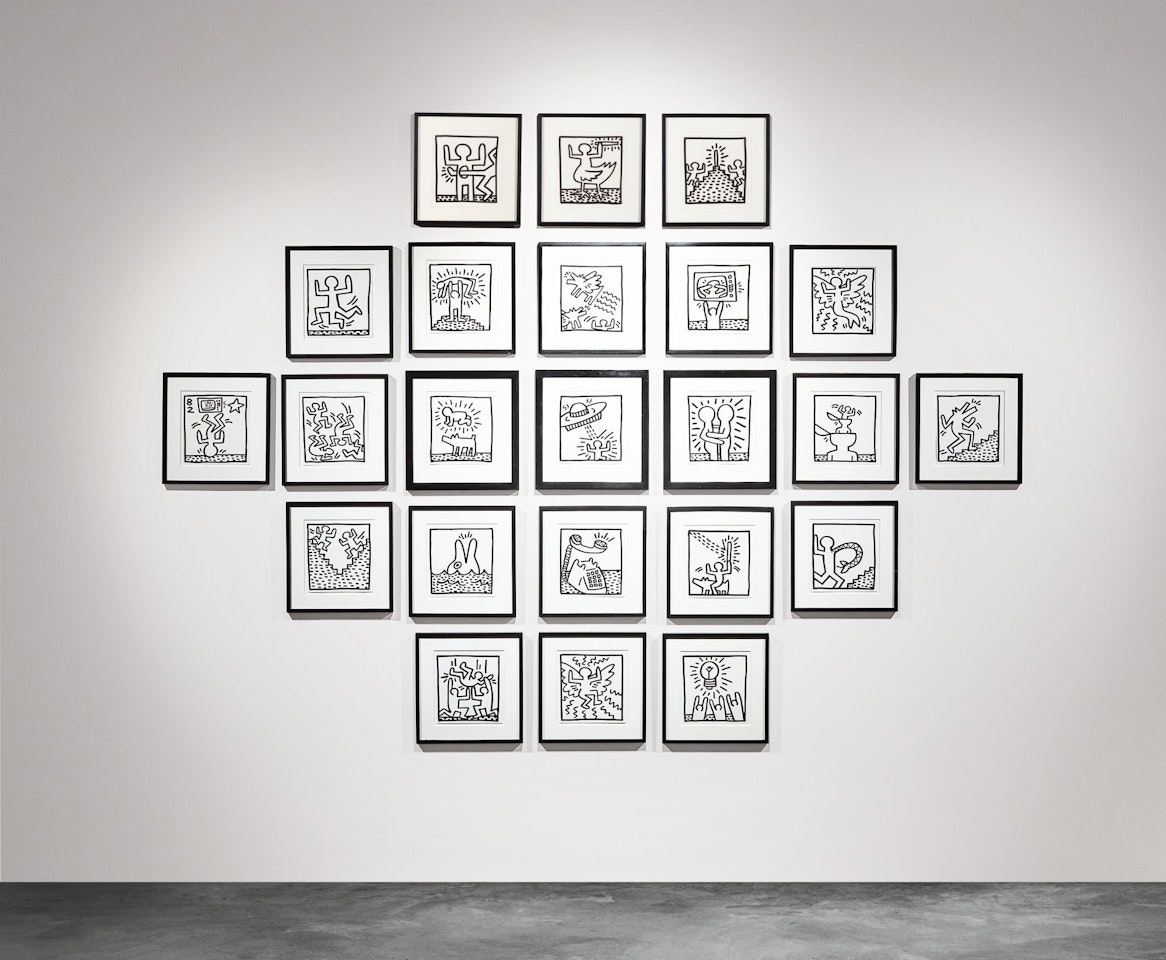 Untitled [Twenty-Three Works] by Keith Haring