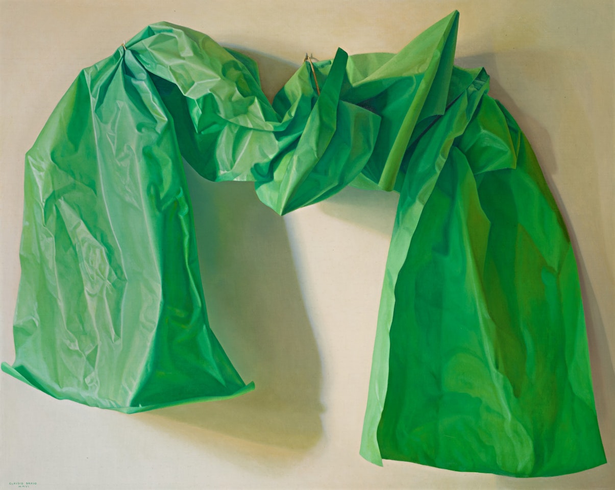 Green Veronese Paper by Claudio Bravo