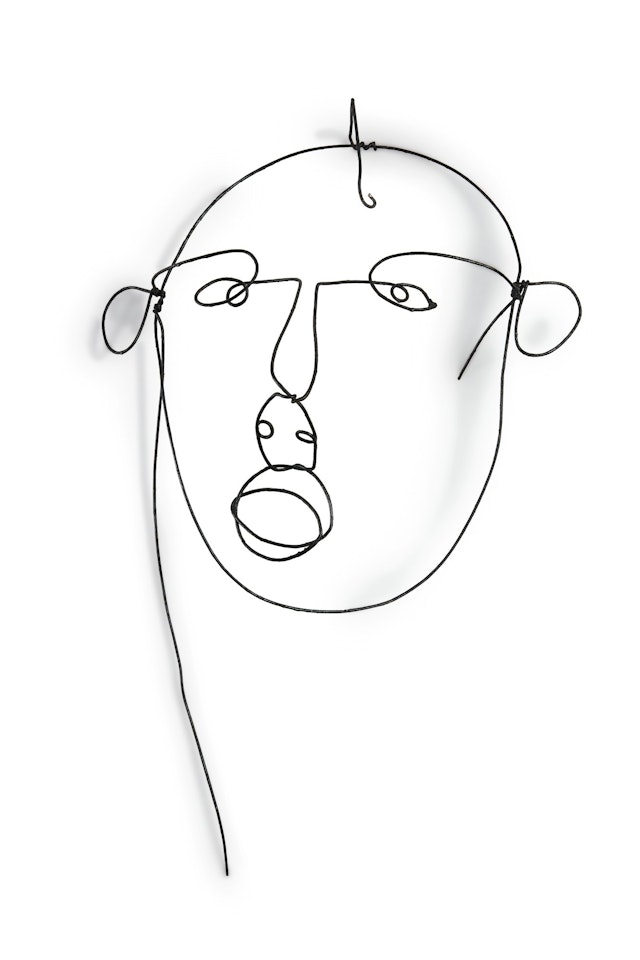 Portrait of Carlos Raúl Villanueva by Alexander Calder