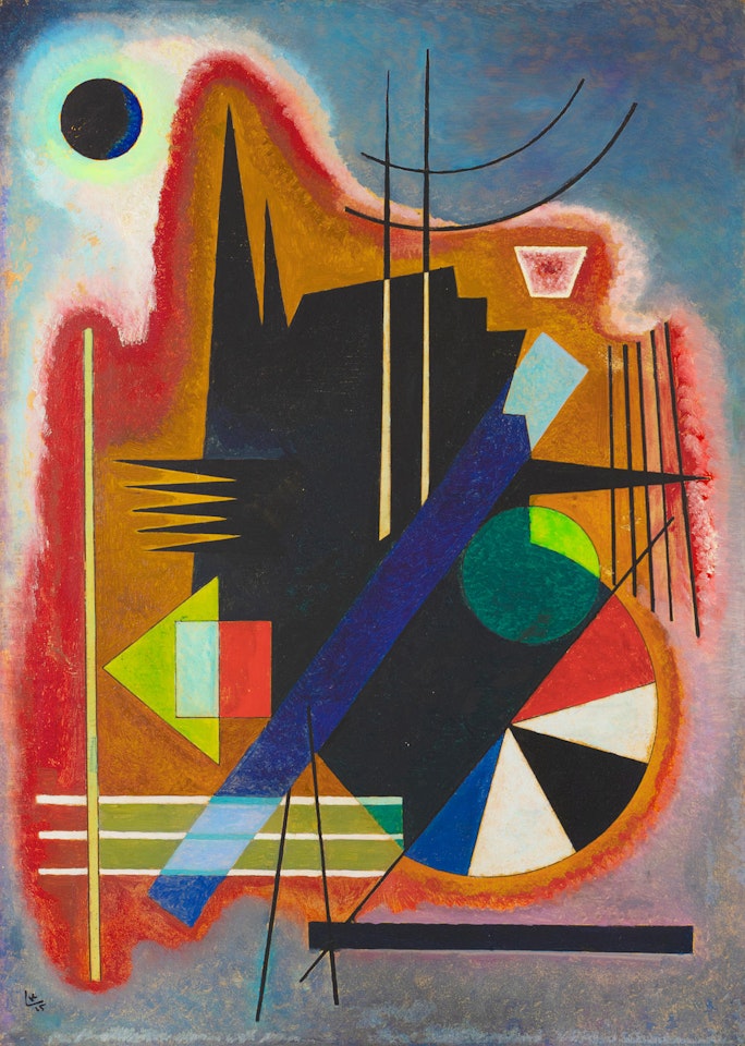 Einige Spitzen by Wassily Kandinsky