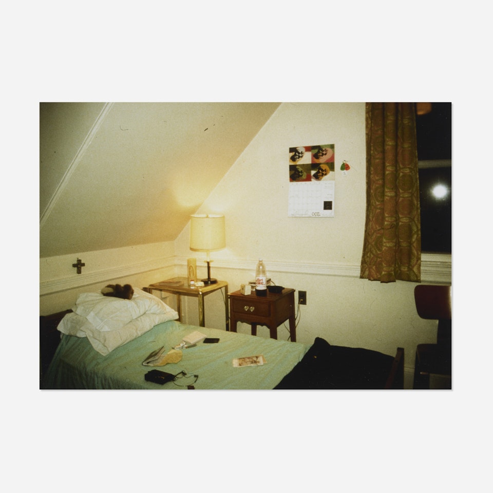 My Room in Halfway House, Belmont, MA by Nan Goldin