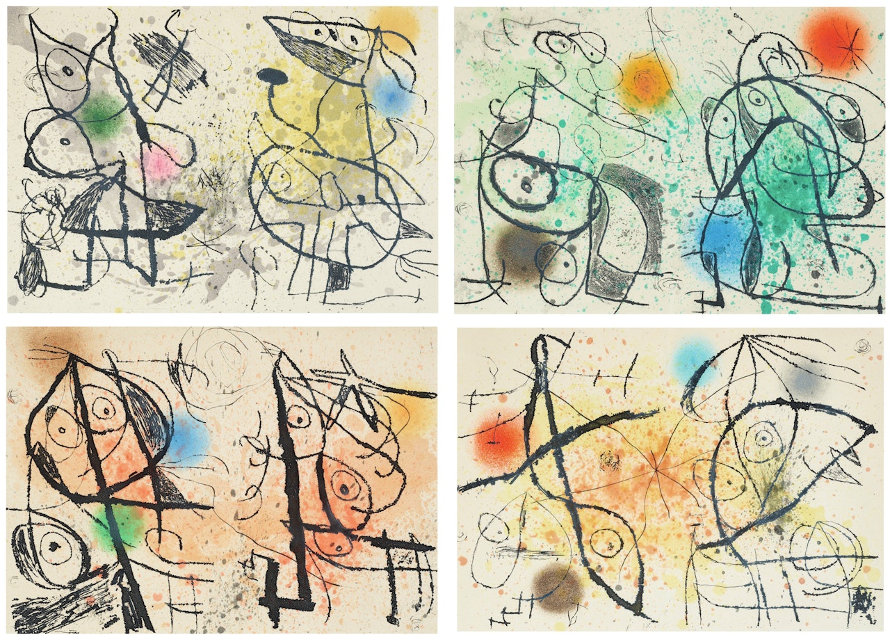 Adrian de Monluc, Comte De Cramail, Le Courtisan grotesque, Le Degré Quarante et Un, Paris by Joan Miró