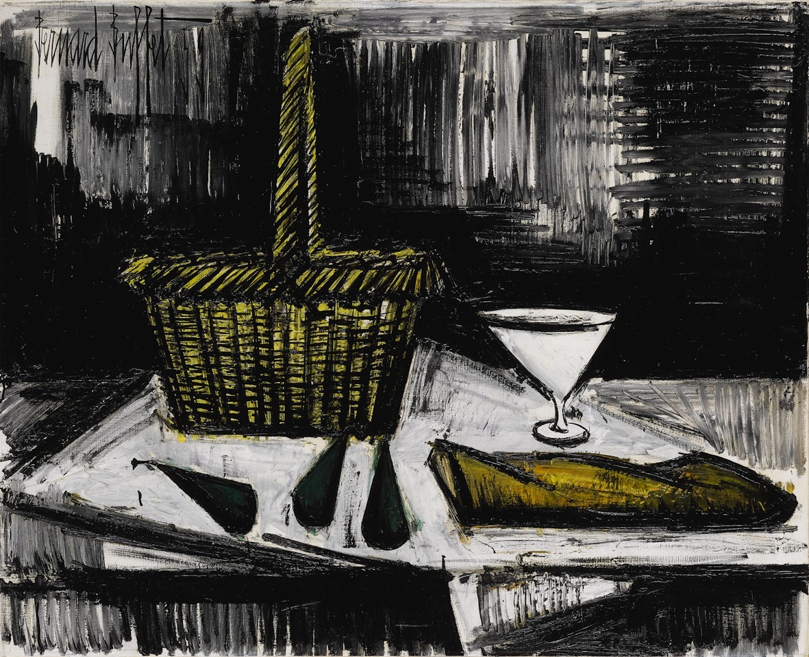 Nature morte au panier by Bernard Buffet