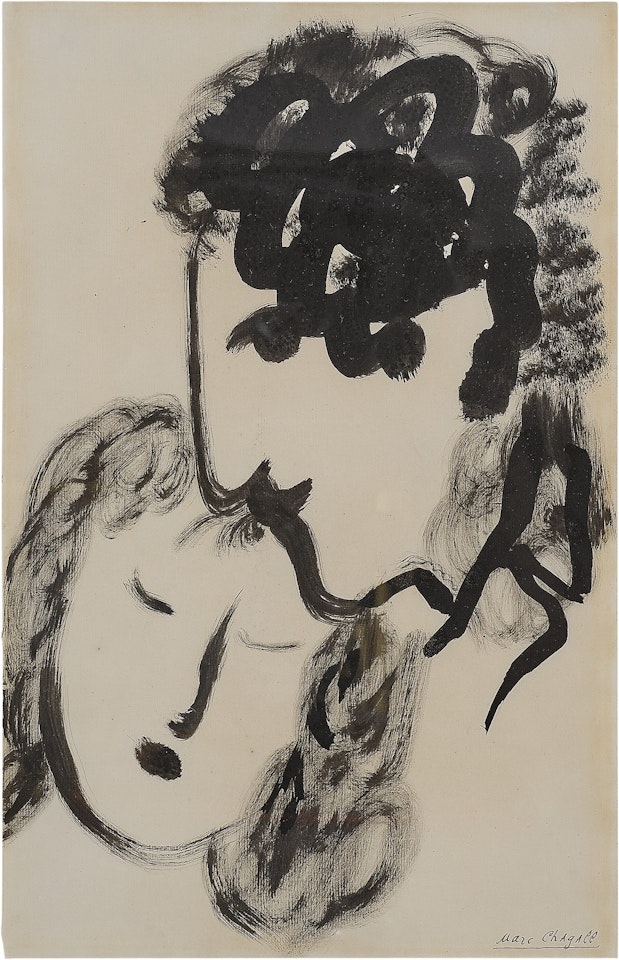 Les Amoureux by Marc Chagall