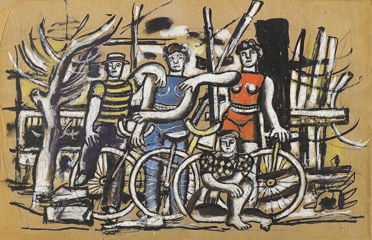 L'Équipe by Fernand Leger