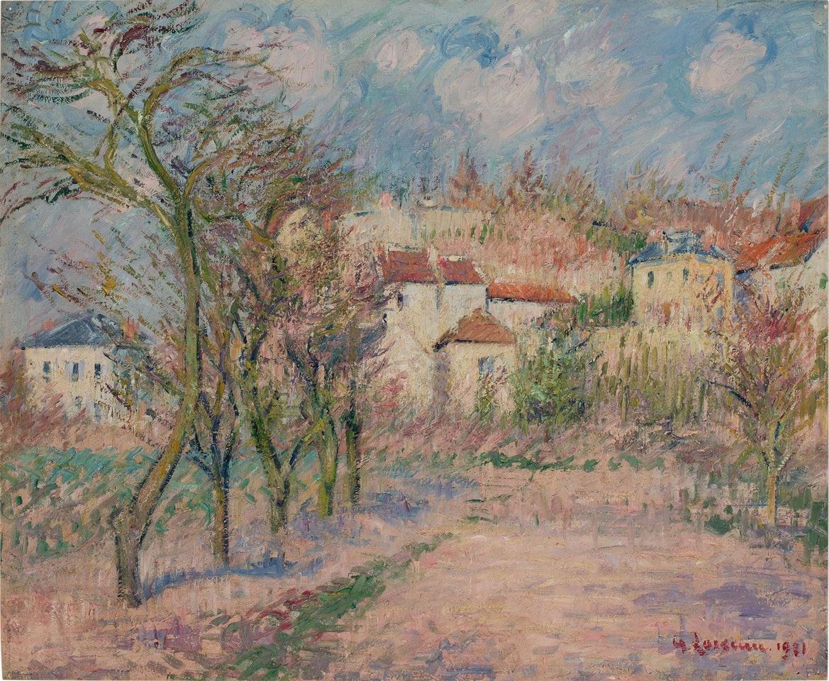 Verger à Hérouville (Seine-et-Oise) by Gustave Loiseau