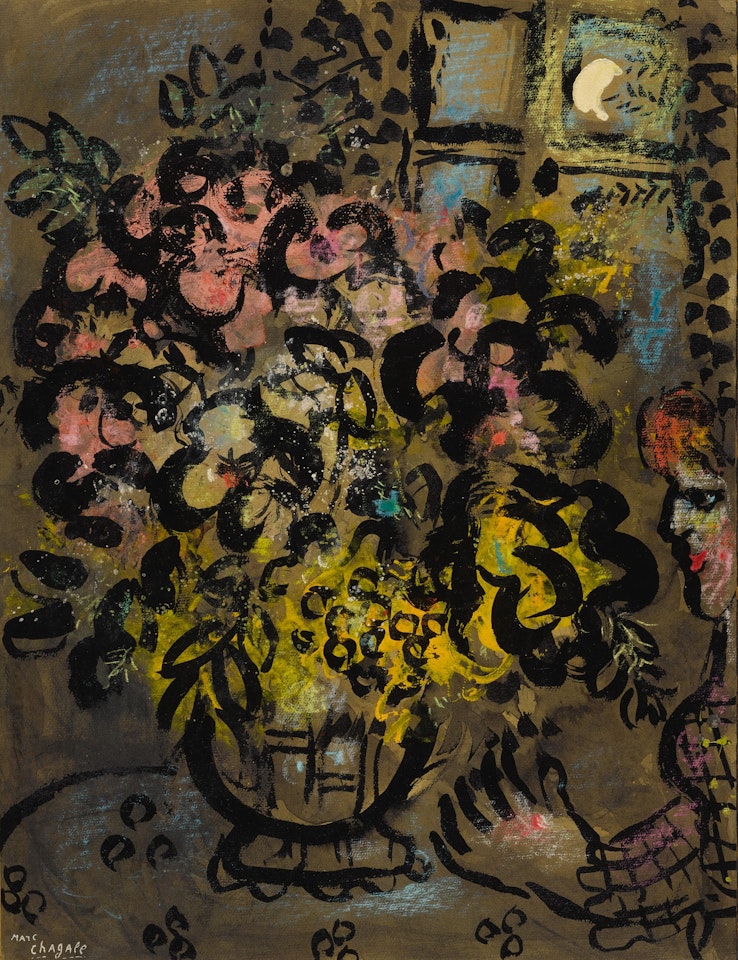 Fleurs by Marc Chagall