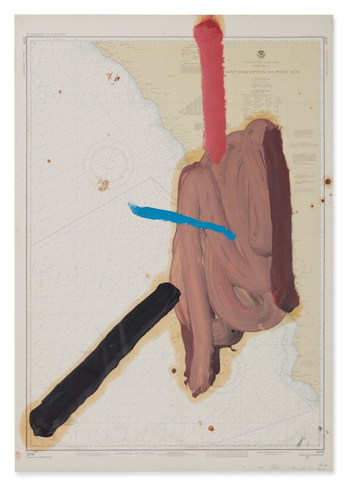 Untitled: From Navigation Drawings by Julian Schnabel