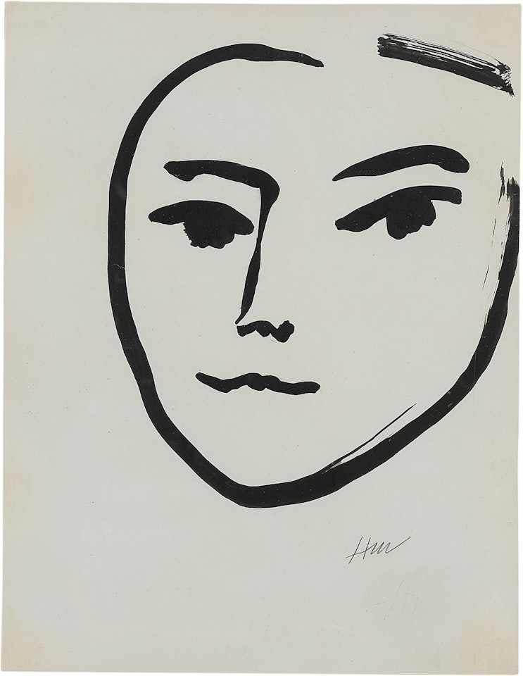 Tête de femme by Henri Matisse