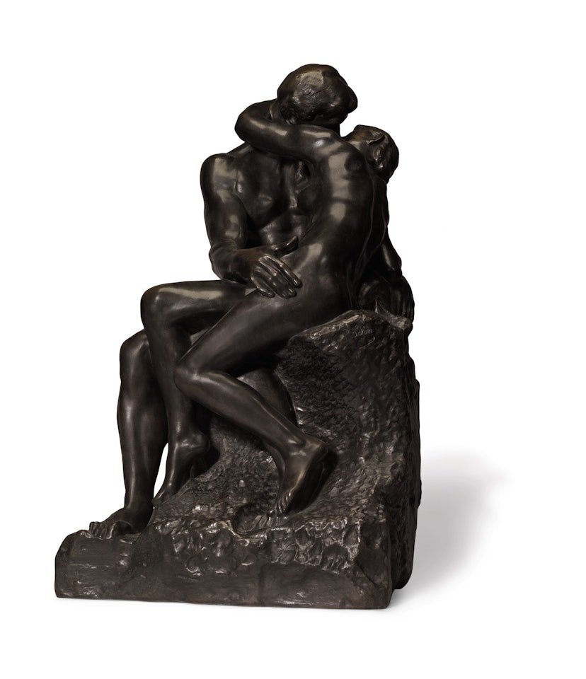 Le Baiser, deuxième réduction by Auguste Rodin