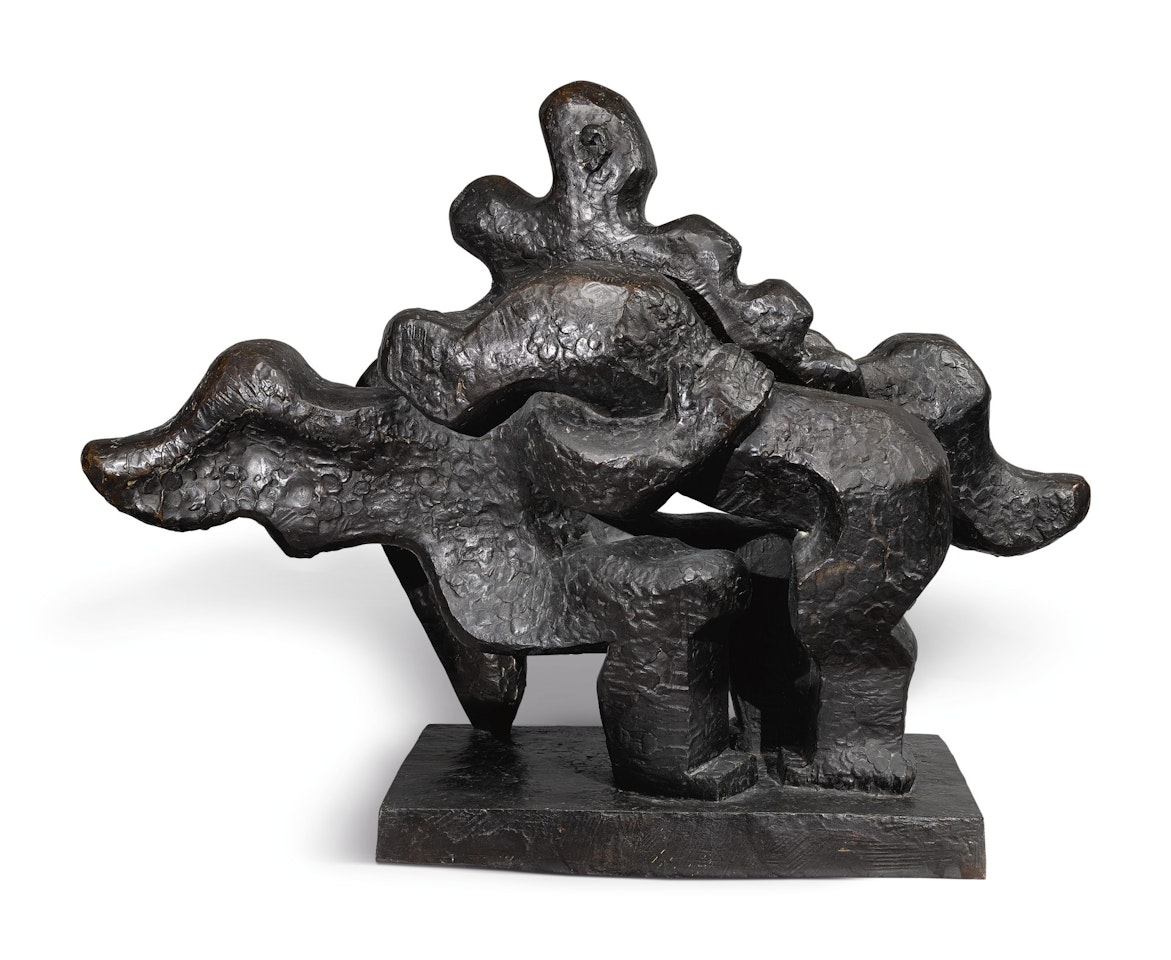 Jacob and the Angel by Jacques Lipchitz