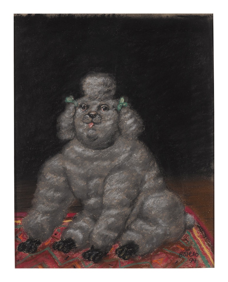 Poodle﻿ by Fernando Botero