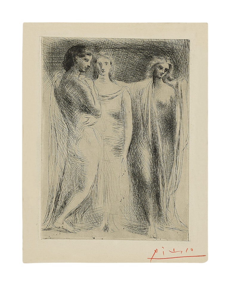 LES TROIS FEMMES (B. 51; BA. 68) by Pablo Picasso