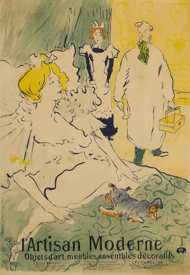 L'ARTISAN MODERNE (D. 350; ADR. 59; W. P24) by Henri de Toulouse-Lautrec