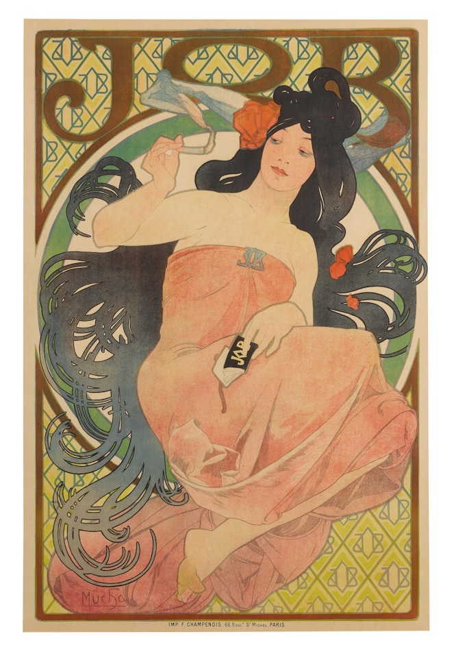 JOB by Alphonse Mucha
