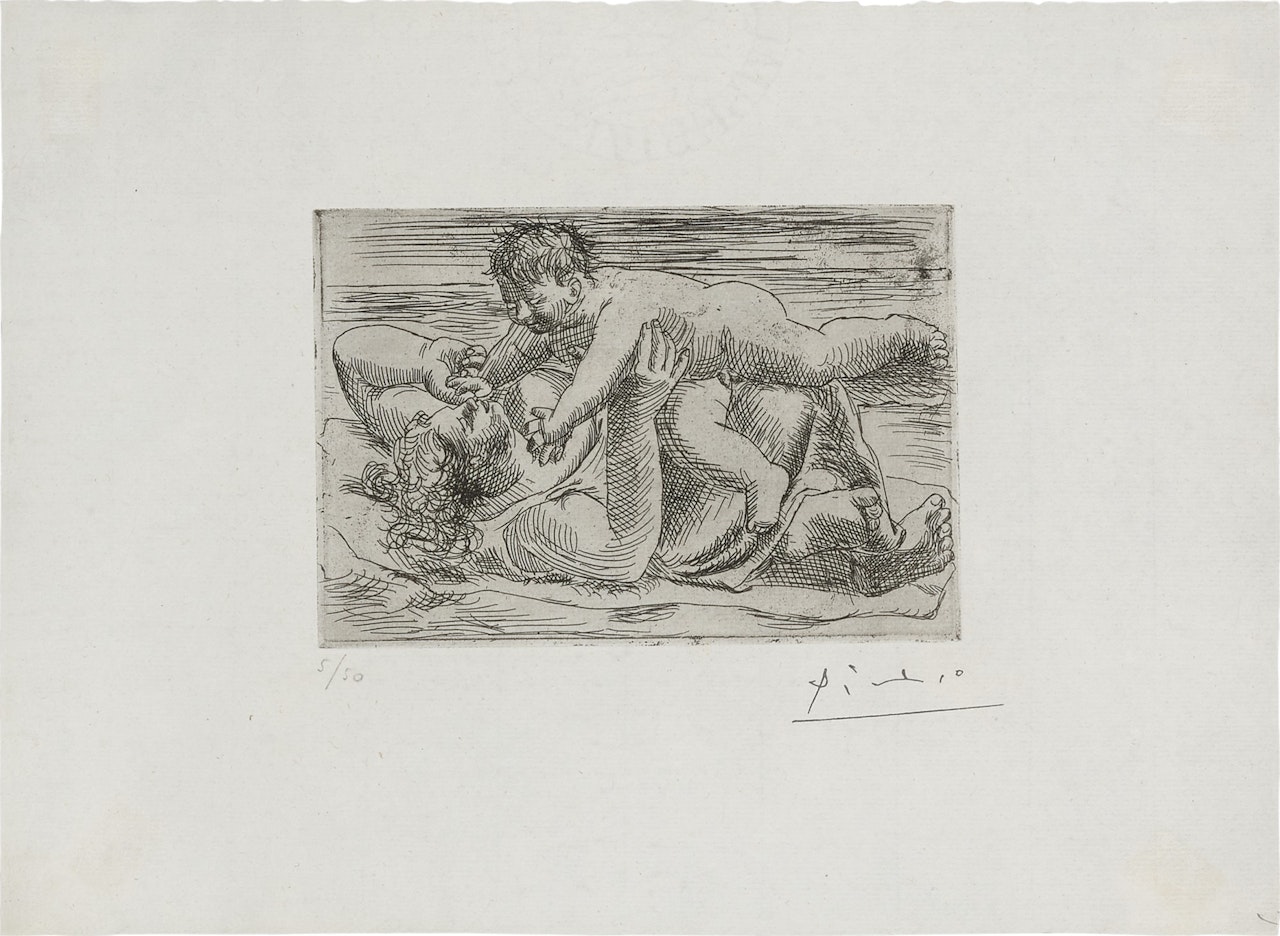 Joie maternelle (B. 49; Ba. 66) by Pablo Picasso