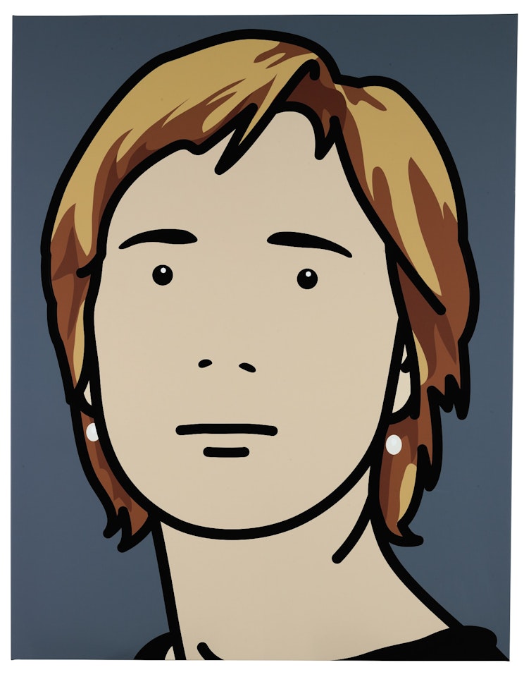 Bea, Housewife by Julian Opie