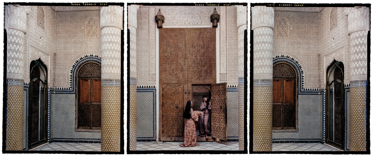 Les Femmes du Maroc: Harem no. 11 by Lalla Essaydi