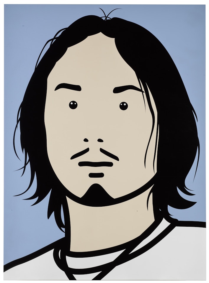 Hirofumi, Fashion Designer, 1 by Julian Opie