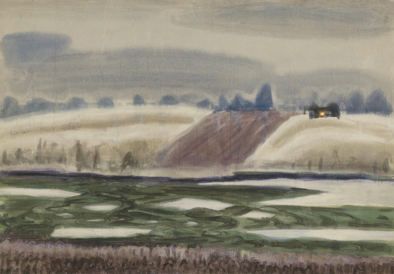 Snow Patterns by Charles Burchfield