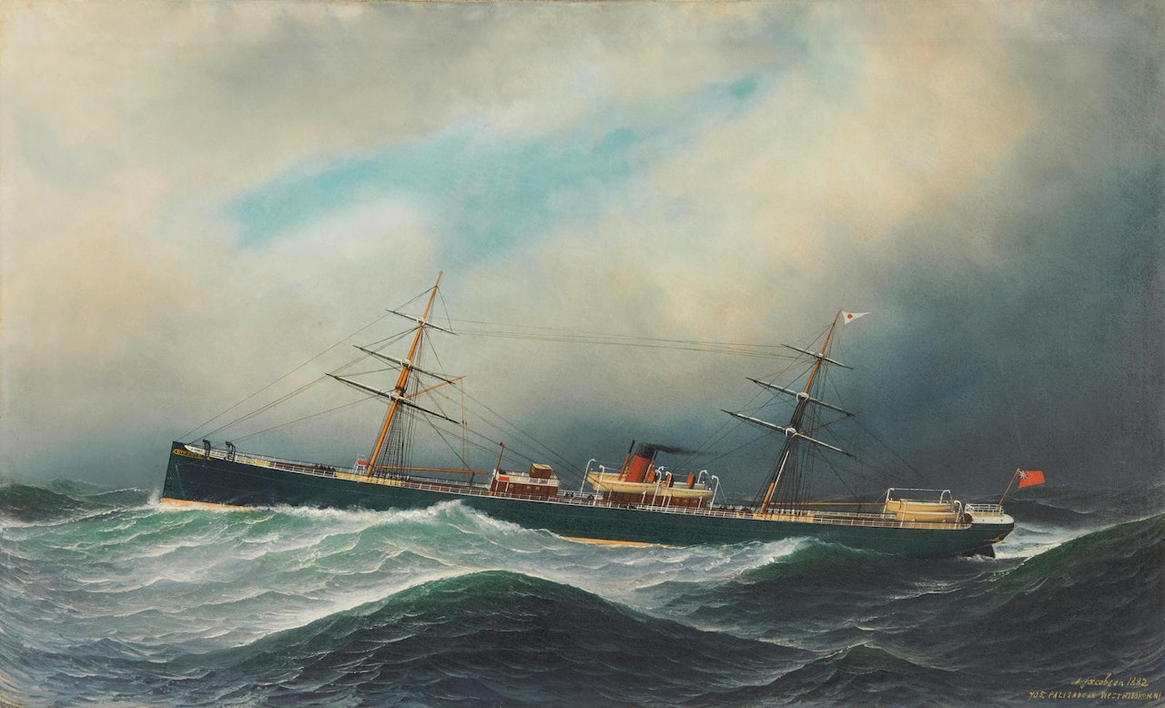 S.S. Otranto by Antonio Jacobsen