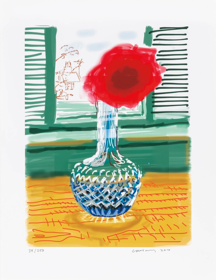 My Window, 'No. 281', 23rd July 2010 with Limited Edition Book by David Hockney