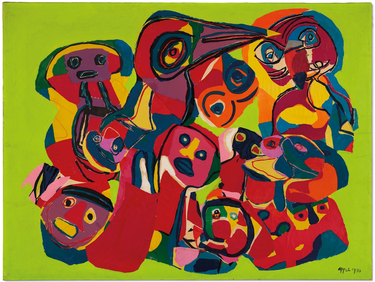 Untitled by Karel Appel