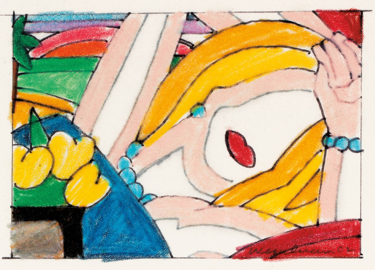 Study for Sunset Nude (Kiki) by Tom Wesselmann