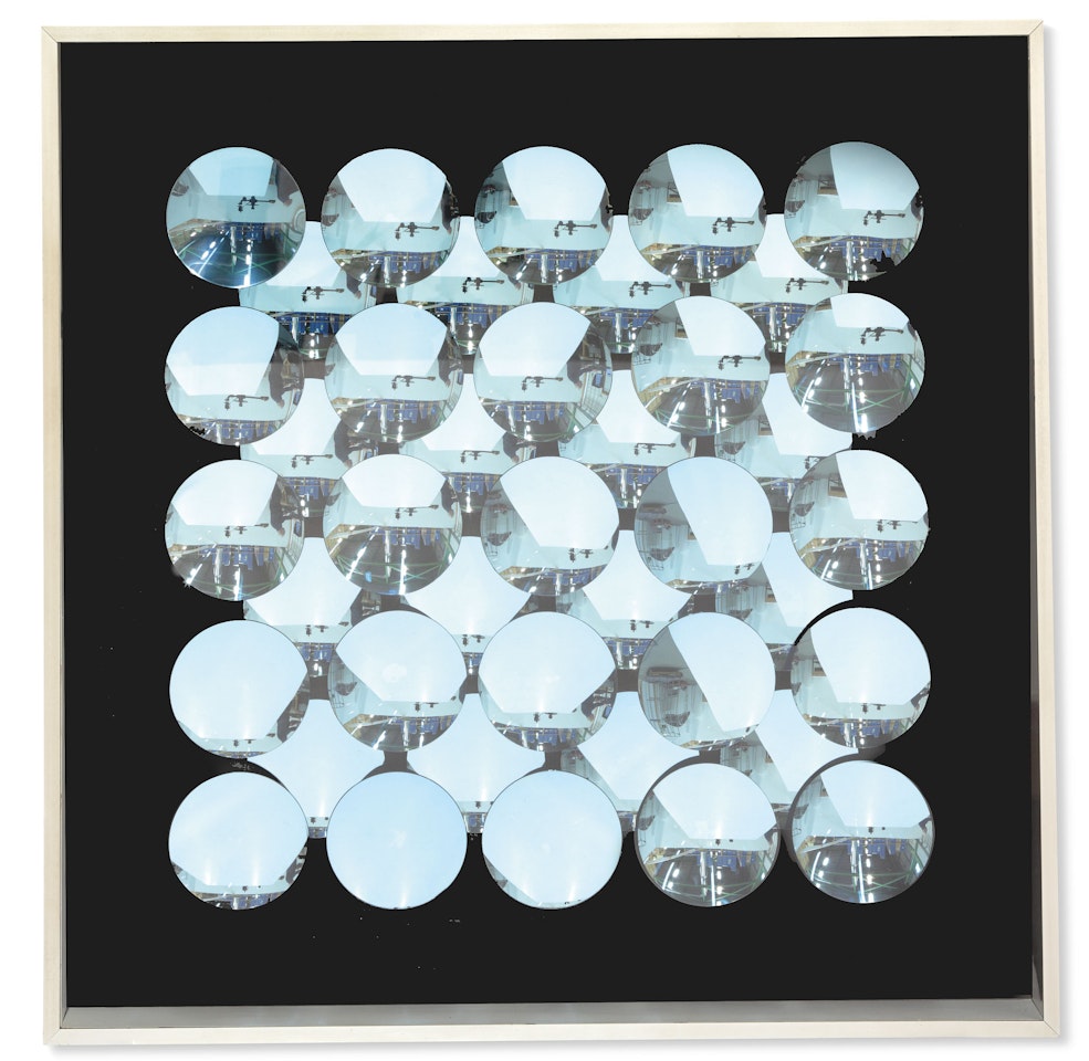Concave Mirror Object (Kinetic) by Adolf Luther